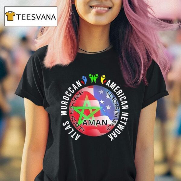 Atlas Moroccan American Network Aman T Shirt