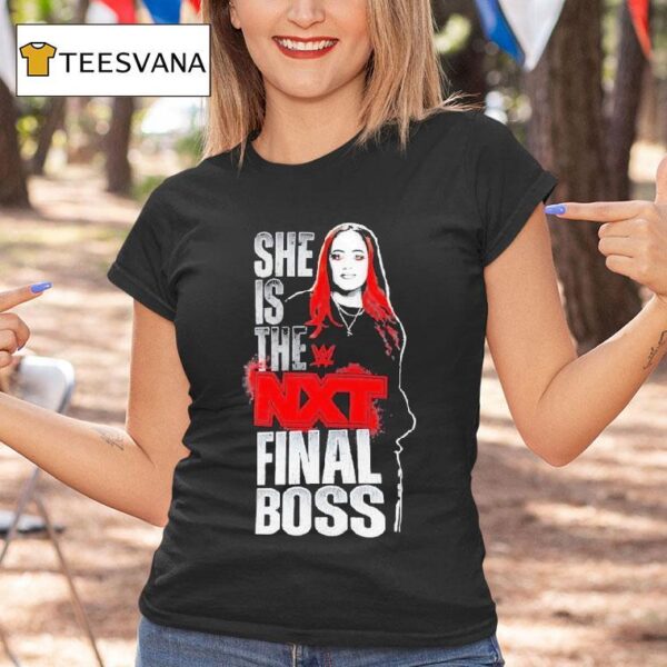 Ava She Is The Nxt Final Boss Wwe T Shirt