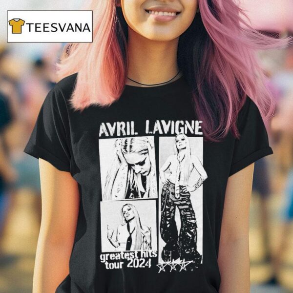 Avril Lavigne Greatest Hits Tour T Shirt