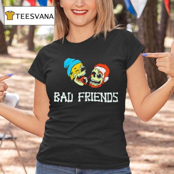 Bad Friends Bones Heads T Shirt