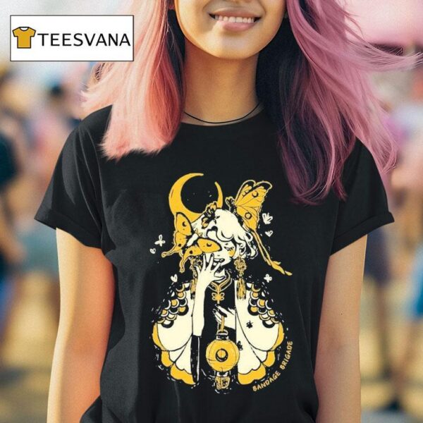 Bandage Brigade Lunar Moth T Shirt