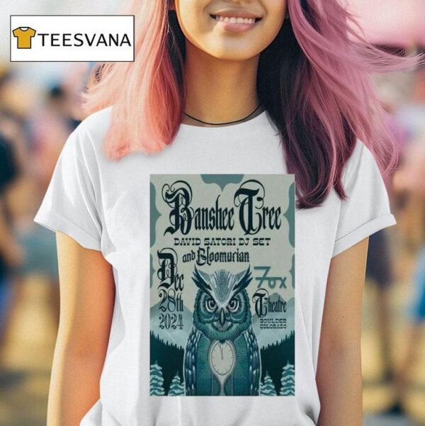 Banshee Tree Dec Boulder Co Tour T Shirt