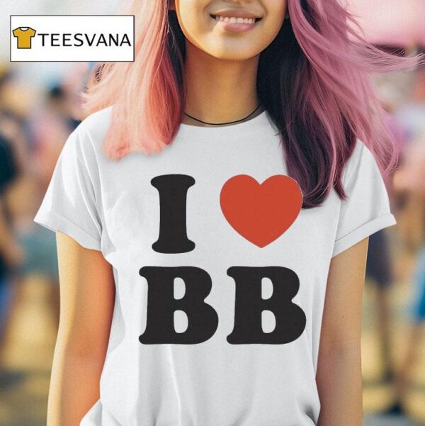 Beach Bunny I Love Bb T Shirt