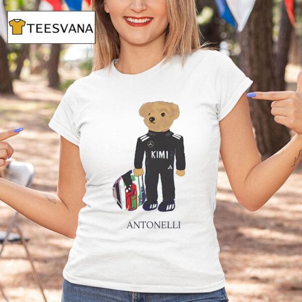 Bearnelli Kimi Antonelli Mercedes Amg Formula T Shirt