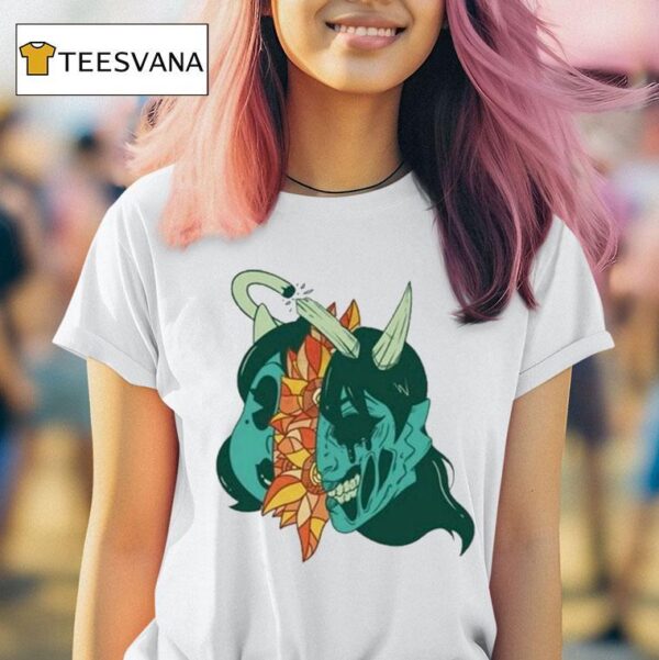 Bendy Beauty Within Face T Shirt