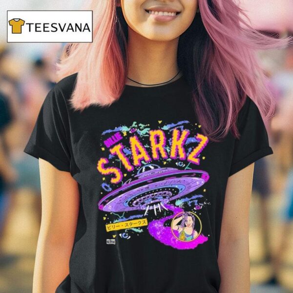 Billie Starks Faster Than Light Ufo Aew T Shirt