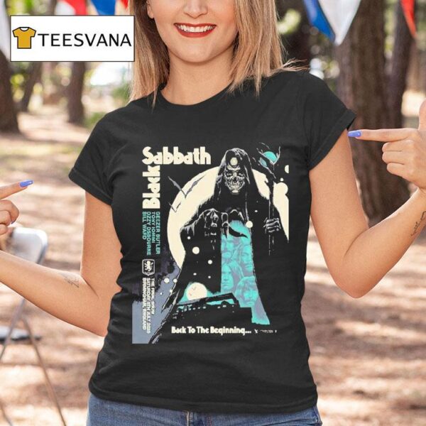 Black Sabbath Skeleton Back To The Beginning The Final Show At Villa Park Birmingham On July T Shirt