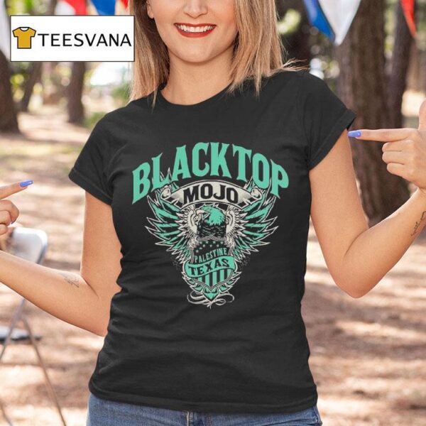 Blacktop Mojo Palestine Texas Eagle T Shirt