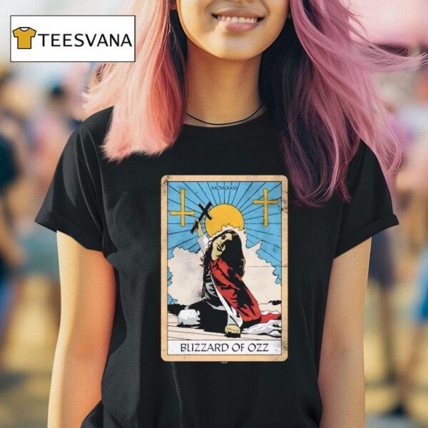 Blizzard Of Ozz Tarot Card T Shirt