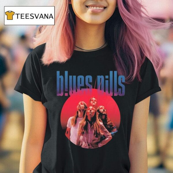 Blues Pills Laser Eyes T Shirt