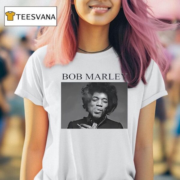 Bob Marley Photo T Shirt