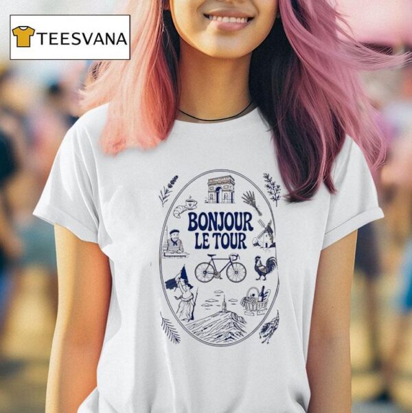 Bonjour Le Tour T Shirt