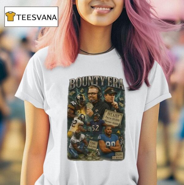 Bounty Era Football Teams Vintage T Shirt