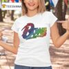 Bowie Rainbow T Shirt