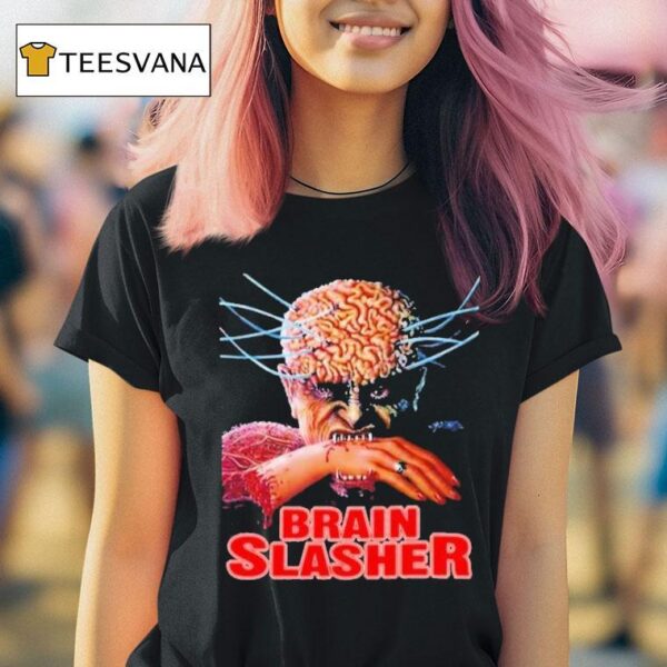 Brain Slasher Horror T Shirt