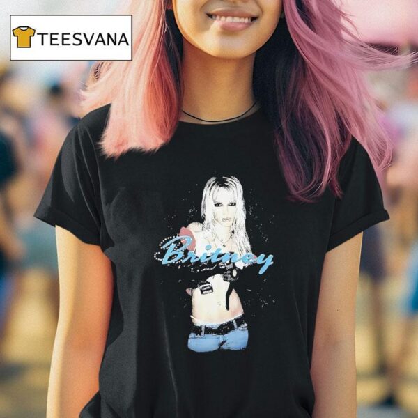 Britney Spears Portrait Vintage T Shirt