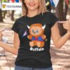 Bufufu Labubu X Buffalo Bills T Shirt