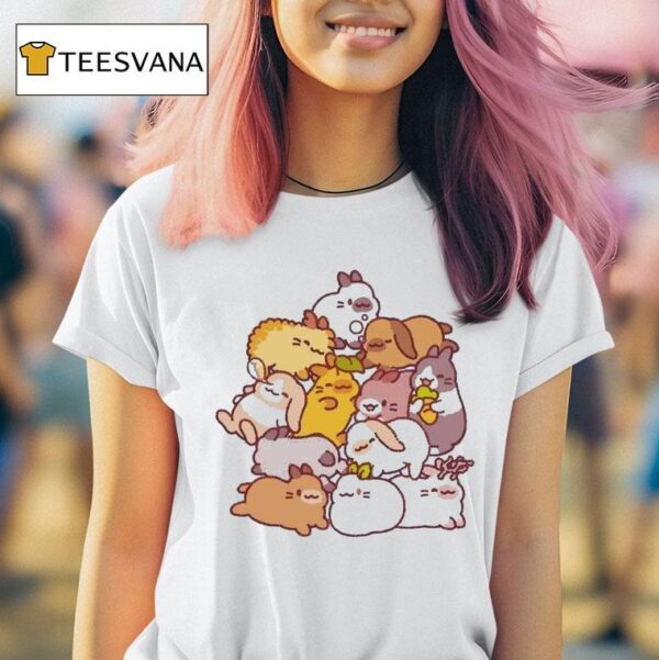 Bunny Pile Usagi Shima T Shirt