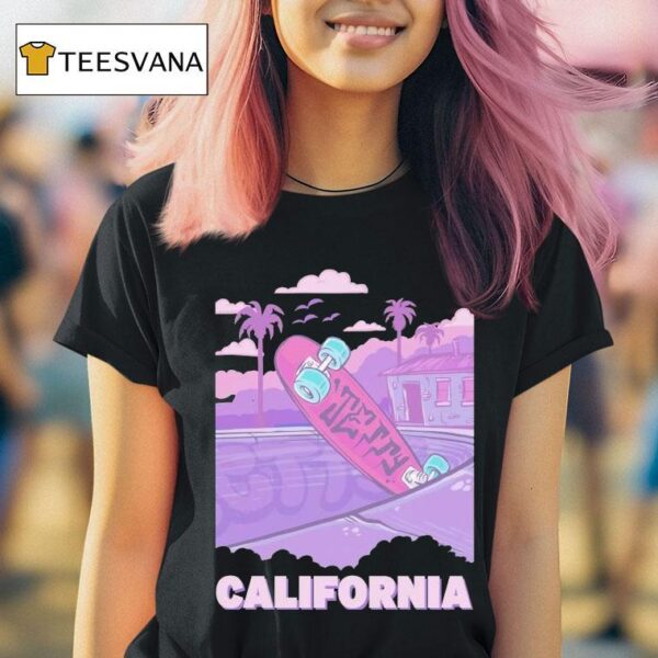 California Jetty High Skate T Shirt