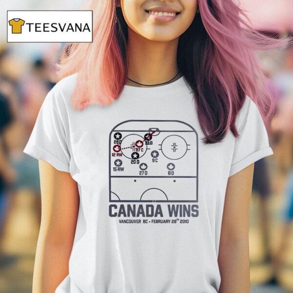 Cancada Win Vancoiver Bc February T Shirt
