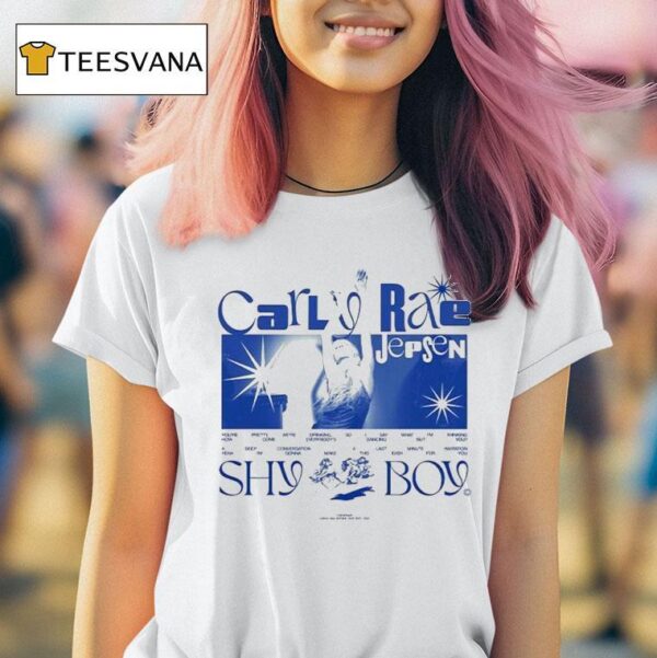 Carly Rae Jepsen Shy Boy T Shirt