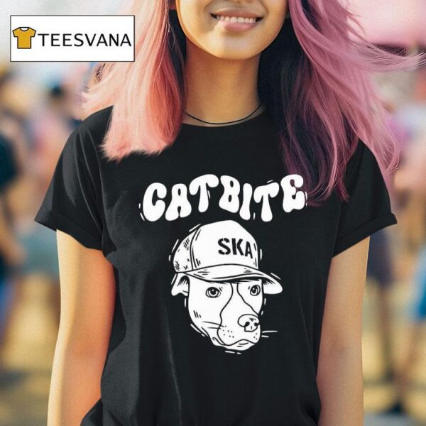Catbite Nacho Puffy Ska Dog T Shirt