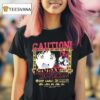 Caution Kindai No Sekai Keep Out Anime T Shirt