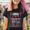 Chaos Carnage Tour Dying Fetus And Cradle Of Filth Lead T Shirt