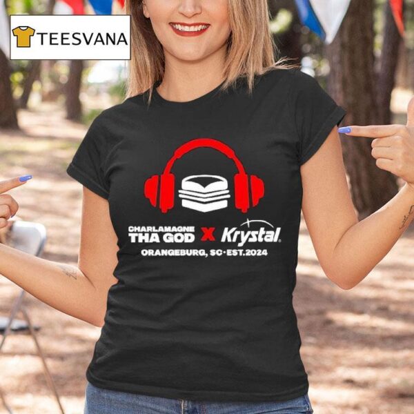 Charlamagne Tha God Lenard Charlamagne Tha God X Krystal Orangeburg Sc Est T Shirt