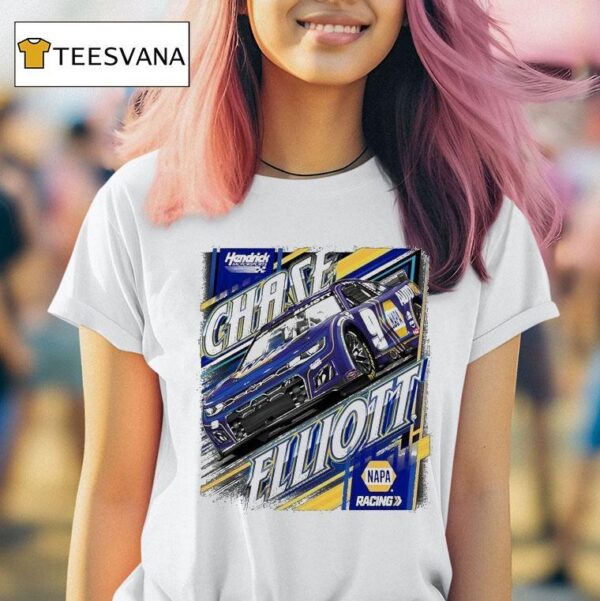 Chase Elliott Napa Racing Hendrick Motorsports Nascar T Shirt