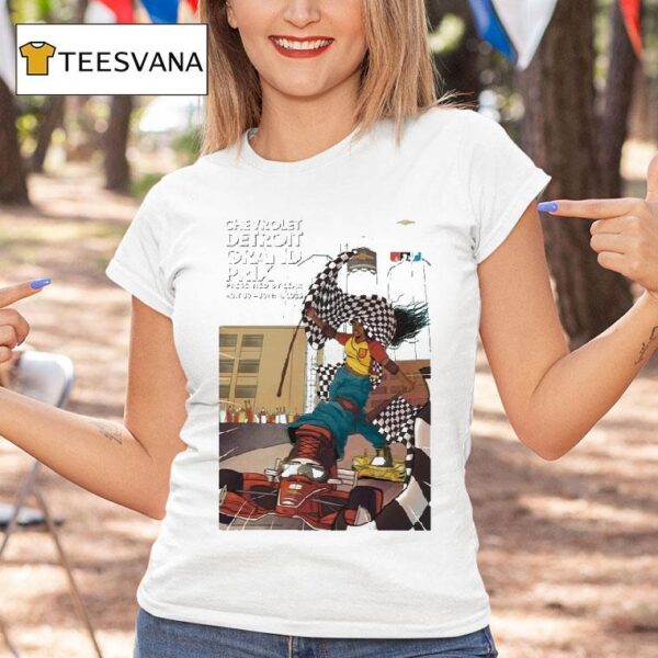 Chevrolet Detroit Grand Prix Lear May June T Shirt