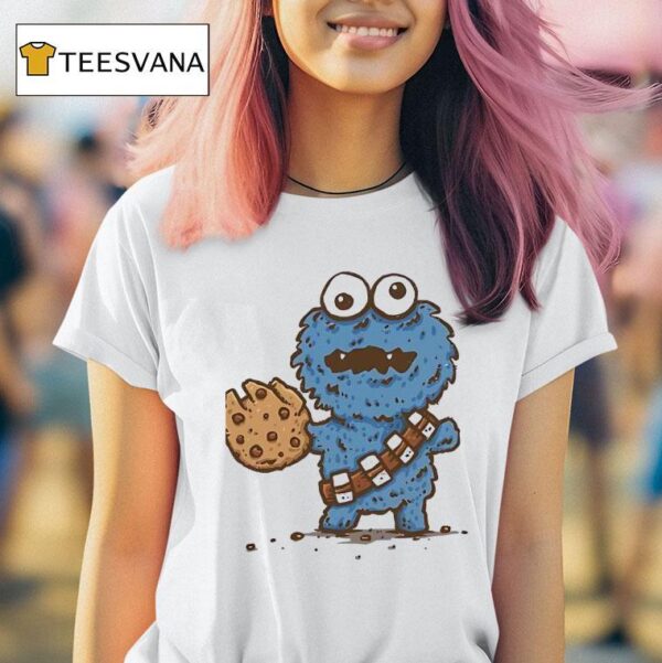 Chewbacca And Cookie Monster Mashup Star Wars T Shirt