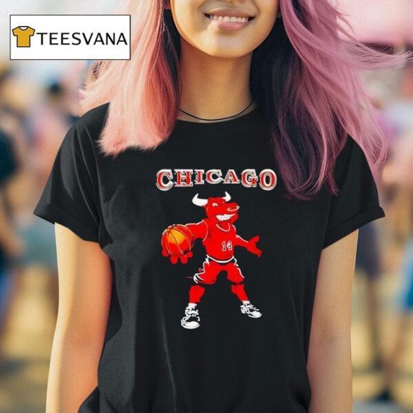 Chicago Benny The Bull Mascot T Shirt