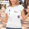 Chicago Cubs Quad Legacy Earn Your Stripes Helme T Shirt
