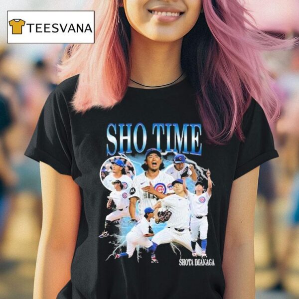 Chicago Cubs Shota Imanaga Sho Time T Shirt