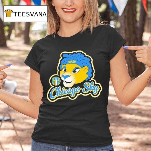 Chicago Sky Mascot Skye T Shirt