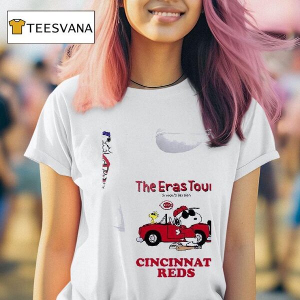 Cincinnati Reds The Eras Tour Snoopy Version T Shirt