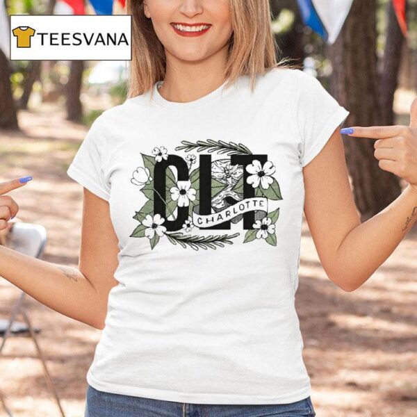 Clt Charlotte Dogwood T Shirt