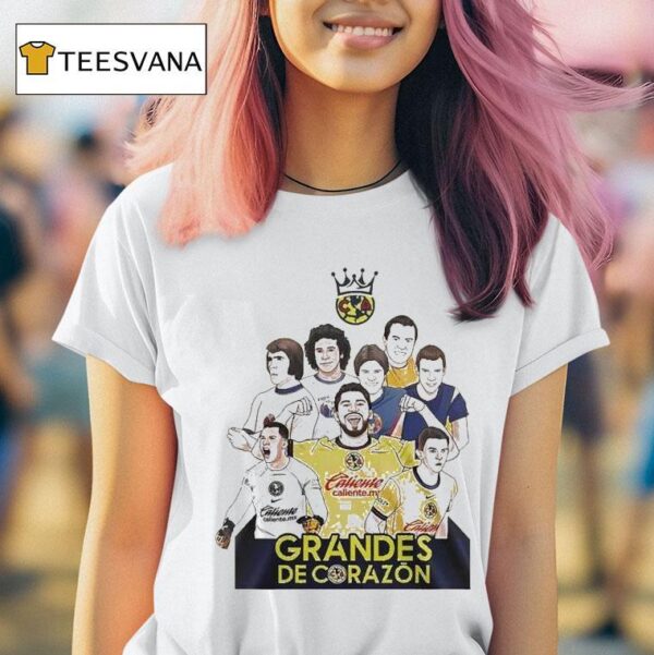 Club Amrica Liga Mx Champions T Shirt