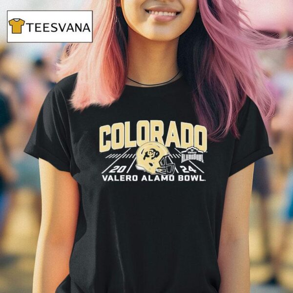 Colorado Buffaloes Valero Alamo Bowl Football T Shirt
