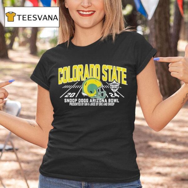 Colorado State Rams Snoop Dogg Arizona Bowl Football T Shirt