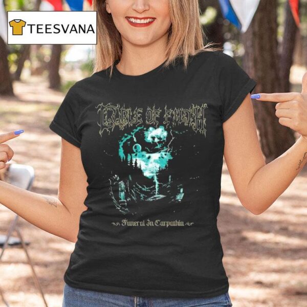 Cradle Of Filth Funeral In Carpathia T Shirt