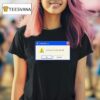 Critical Error You Have No Brain Cells Lef T Shirt