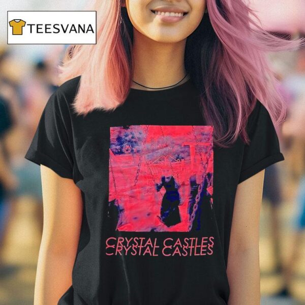 Crystal Castles Retro T Shirt