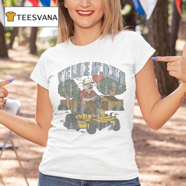 Cub Cadet X Middle Class Fancy We Ride At Dawn Driver T Shirt