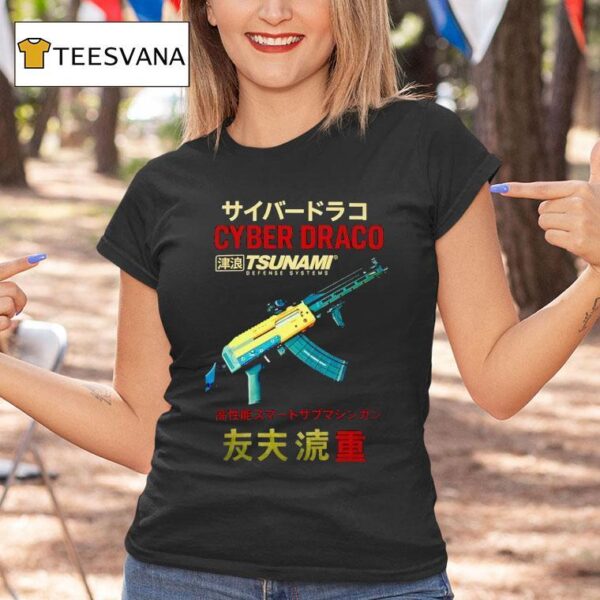 Cyber Draco Tsunami Defense Systems T Shirt