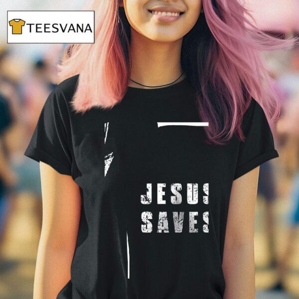 Dallas Mavericks Jesus Saves T Shirt