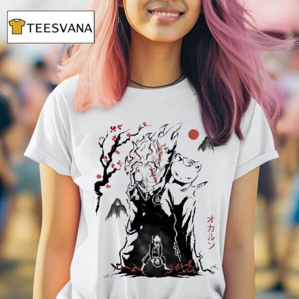 Dandadan In Japanese Sumi E Style T Shirt