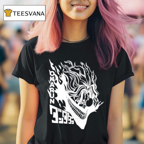 Dandadan Okarun Flame T Shirt