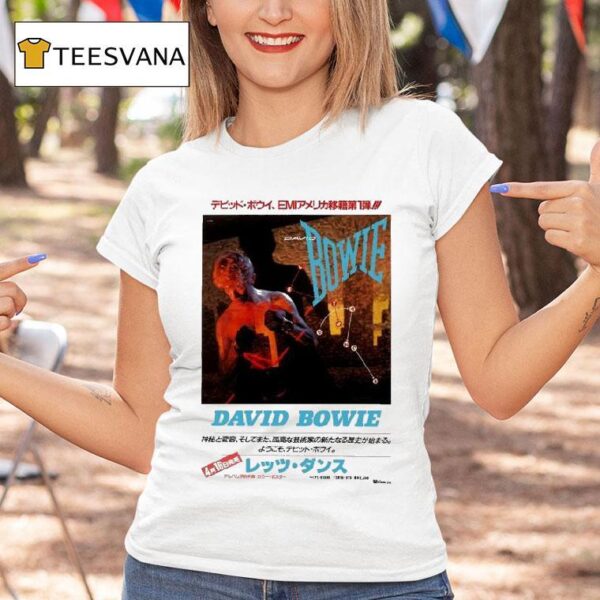 David Bowie Let S Dance T Shirt